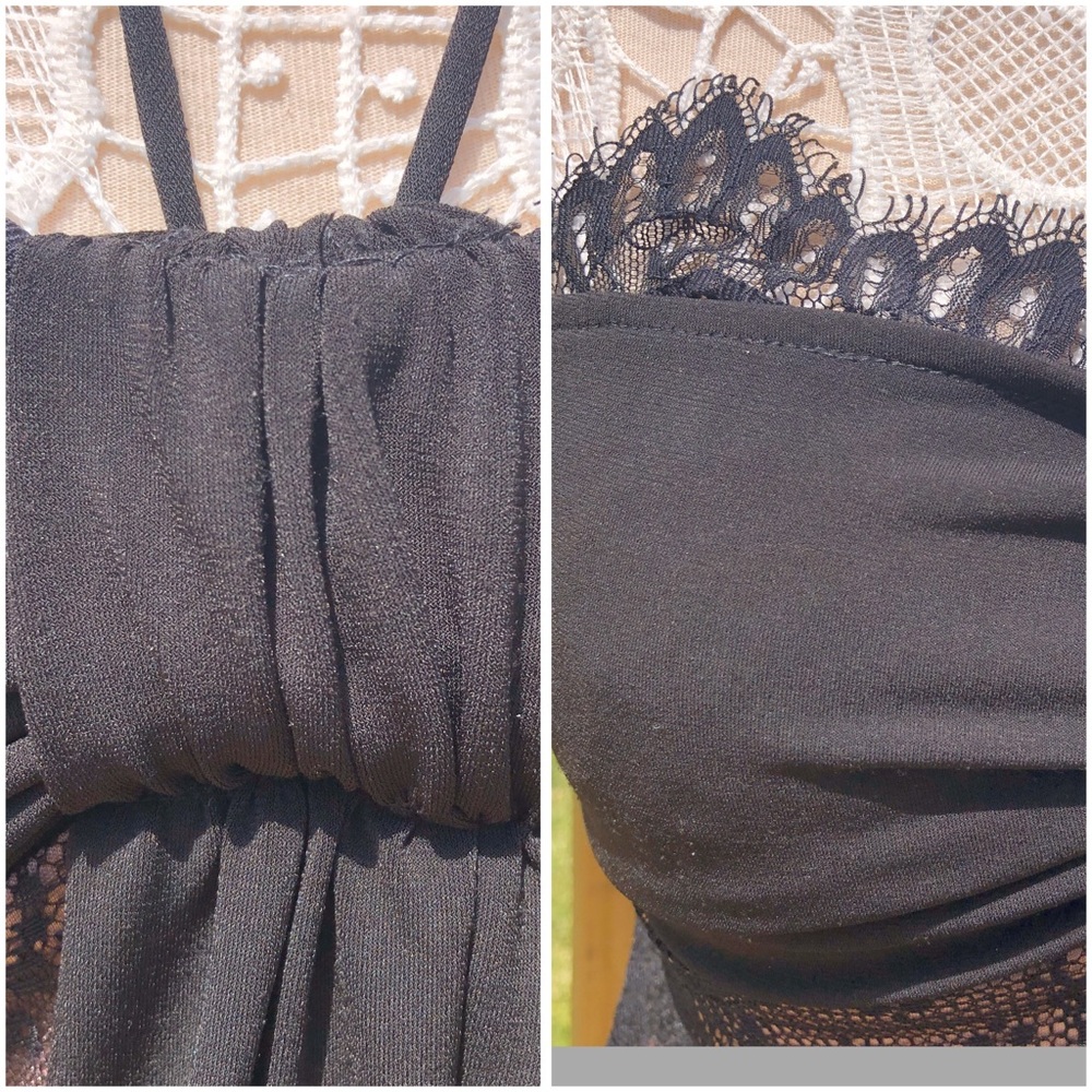 Alexia Admor Black Lace Cocktail Dress, EUC - Picture 3 of 10
